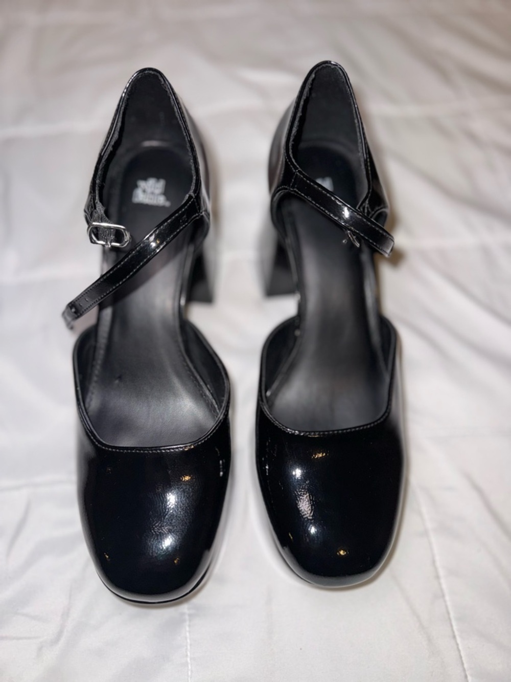 wild fable Black Patent Mary Jane Platform Block Heels - Picture 3 of 4